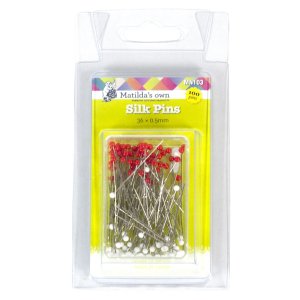 Matilda's Own - Silk Pins - Pkt 100