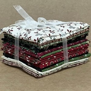 Heritage Red & Green by Judie Rothermel - Fat Eighth Pack - 18 Pieces