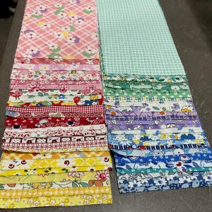 Scrap Quilt Packs - 50 Pieces - 1930's Fabrics