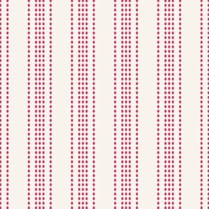 Classic Basics by Tilda - Apple Cake Stripe Red 130068