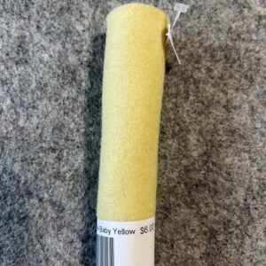 Felt Piece - Pure Wool - 30cm x 20cm - 74 Baby Yellow
