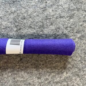 Felt Piece - Pure Wool - 30cm x 20cm - 61 Dark Lavender