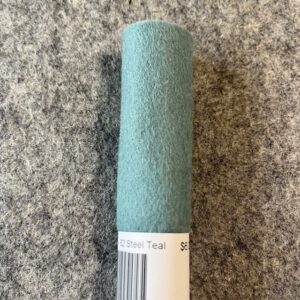 Felt Piece - Pure Wool - 30cm x 20cm - 82 Steel Teal