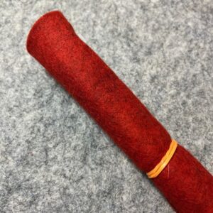 Felt Piece - Pure Wool - 30cm x 20cm - G1 Heather Orient Red