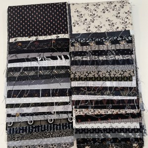 Scrap Packs - 50 Pieces - 10cm x 30cm - Black and Grey