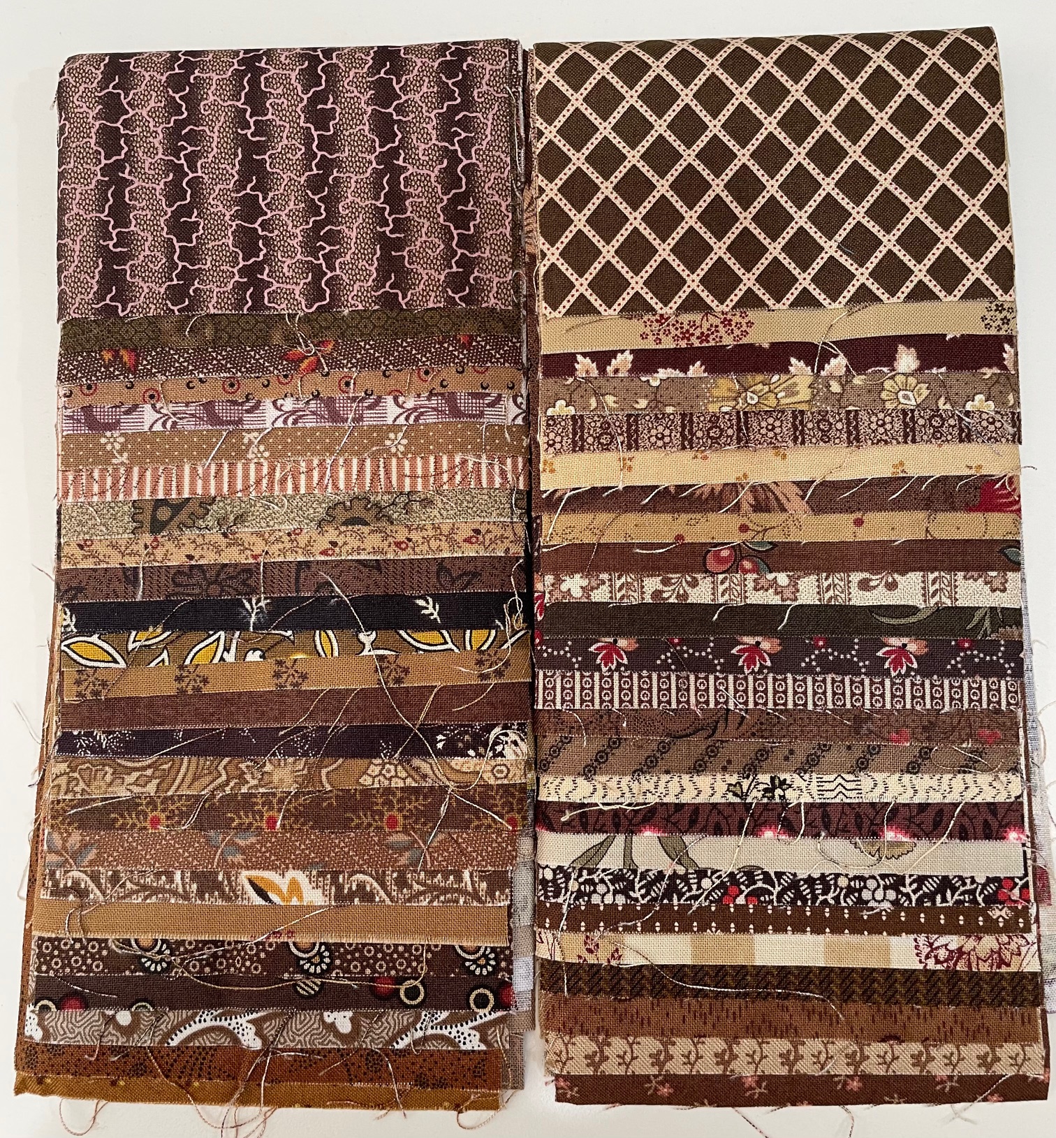 Scrap Packs - 50 Pieces - 10cm x 30cm - Brown