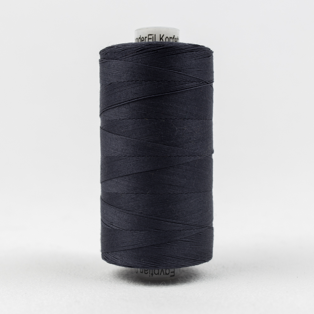 Konfetti 50 wt Thread 1000m - 1094yds - KT1 - 602 Dark Navy