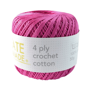 Crochet Cotton - BC5 Hot Pink