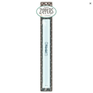 Happy Zippers from Lori Holt - 22" White