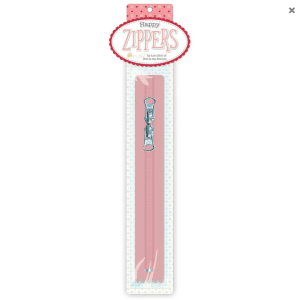 Happy Zippers from Lori Holt - 16" Coral