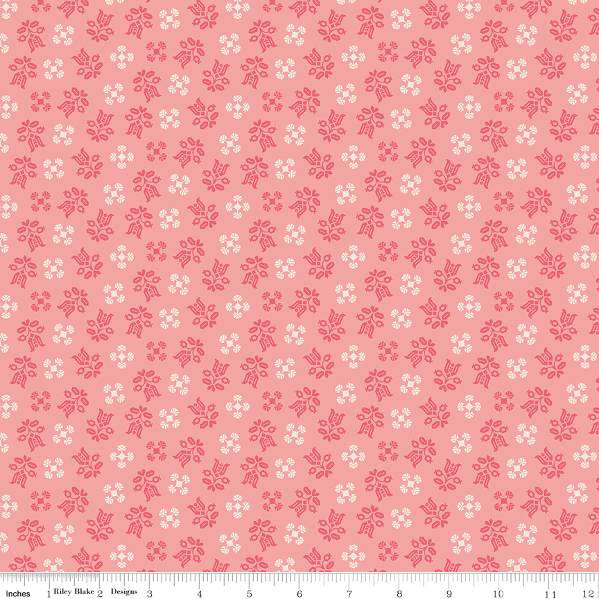 Piece and Plenty by Lori Holt - C15878 Coral