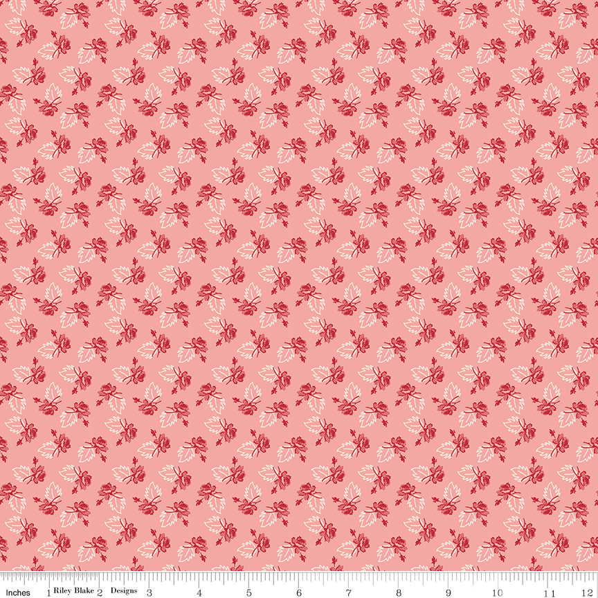 Piece and Plenty by Lori Holt - C15881 Coral