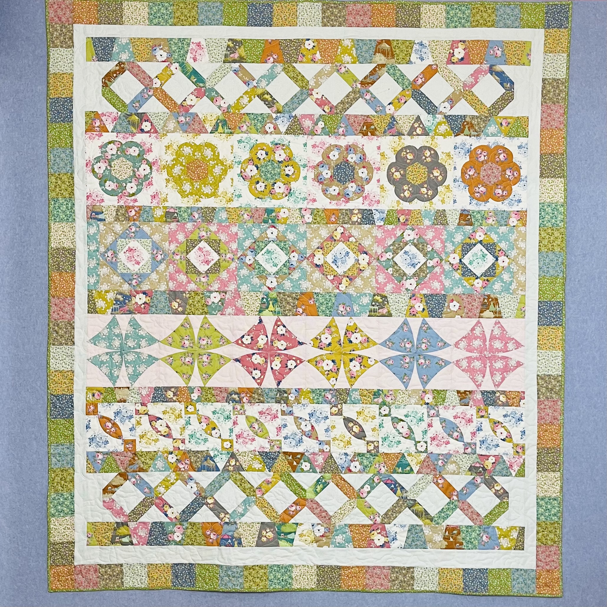Sunday Stroll Quilt Template Set by Maree St Clair