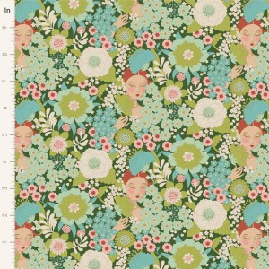 Wallflower by Tilda - 100605 - Wallflower Green