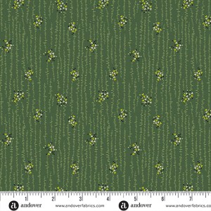 Green Leaves by Andover Fabrics - 1332 G