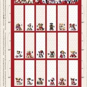 Santa Paws Puppy Advent DV 6948