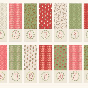Pocketful of Joy - Natalie Bird Coloured Linen Panel DV7190