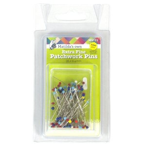 Matilda's Own - Patchwork Pins  Extra Fine - Pkt 100