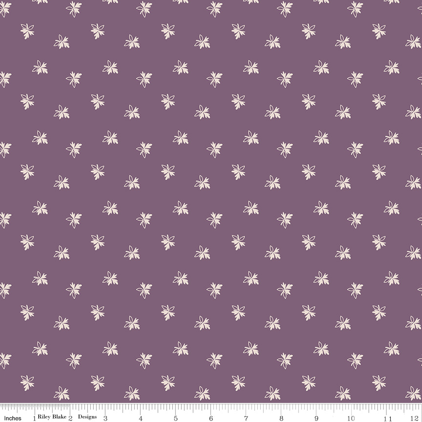 Gentler Times by Lori Holt - C16477 Endearing Plum