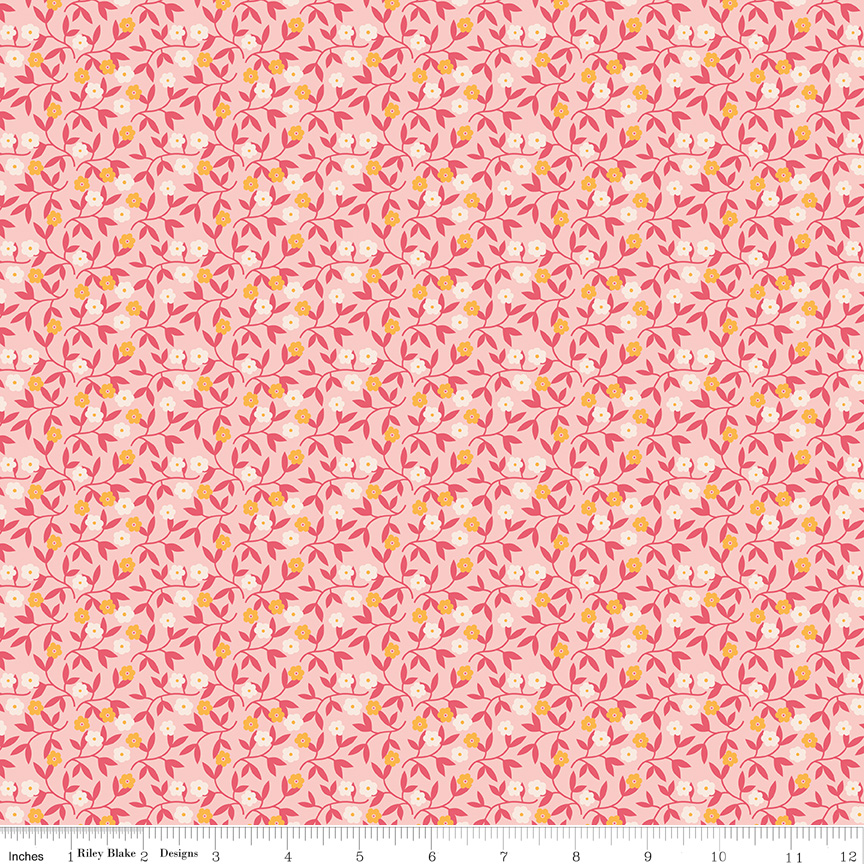 Gentler Times by Lori Holt - C16478 Gracious Coral