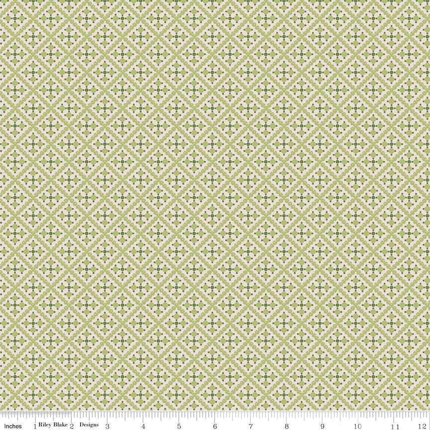 Gentler Times by Lori Holt - C16487 Shenanigans Lettuce