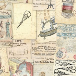 Uno Vintage Sewing DV 6878