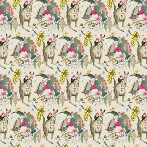 May Gibbs Advent Co ordinate DV1041 Cream