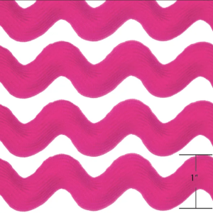 Devonstone Ric Rac - DVRR 003 Hot Pink