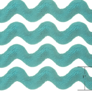 Devonstone Ric Rac - DVRR 006 Turquoise