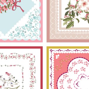 Vintage Handkerchief Cotton by Devonstone Collection - DVF1191