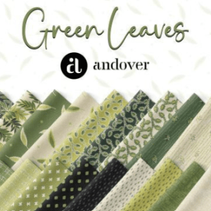 Green Leaves by Andover Fabrics