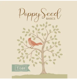 Tilda Basics Poppy Seed - Fat Eighth Pack