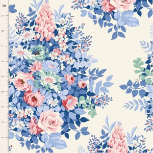 Tilda Something Blue - 100665 - Whimsyflower Cream