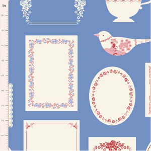 Tilda Something Blue - 110173 - Labels and Ornaments Blue