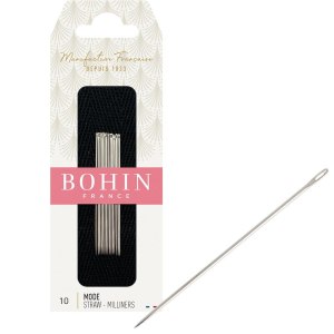Bohin - Straw/Milliners/Basting - Size 10