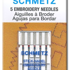 Schmetz - Sewing Machine Needles - Embroidery 90 14