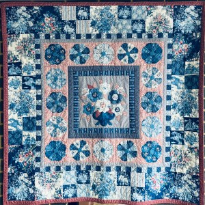 Blue Bouquet Pattern & Full Kit