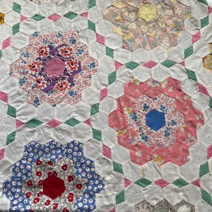 Garden Flowers & Diamonds Quilt Pattern by Maree St Clair