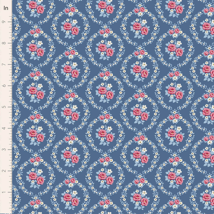Tilda Village Life - Mable Blue - 100697