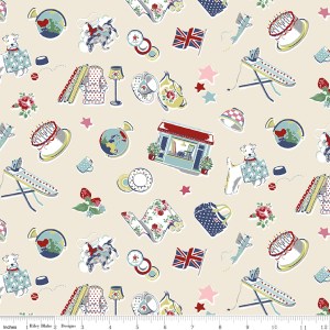 Cath Kidston Signature Collection - 18371 Icons Cream